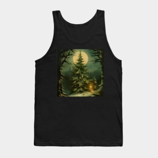 Vintage Hold To Light Christmas Tree Tank Top